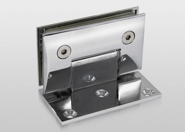 China Tamanho personalizado de aço inoxidável das dobradiças de porta do chuveiro SS304 para o vidro do chuveiro fornecedor