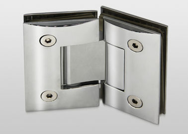 China Dobradiças para portas Frameless do chuveiro, dobradiças de 135 graus de porta de vidro do banheiro de bronze do revestimento fornecedor