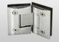 Dobradiças para portas Frameless do chuveiro, dobradiças de 135 graus de porta de vidro do banheiro de bronze do revestimento fornecedor